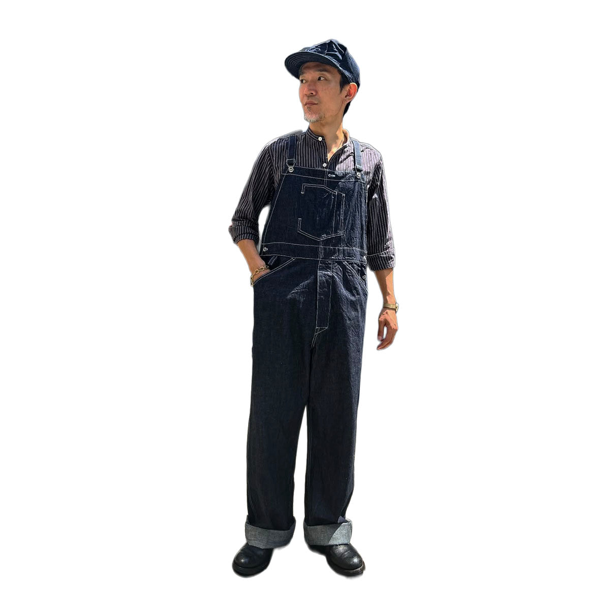 Cinch Buckle Overalls