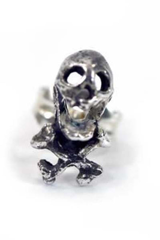 Silver Pierce 〝Cross Bone Skull〟