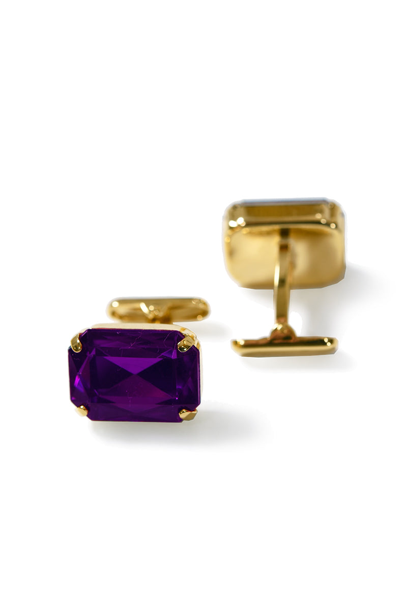 Rhinestone Cuff Links