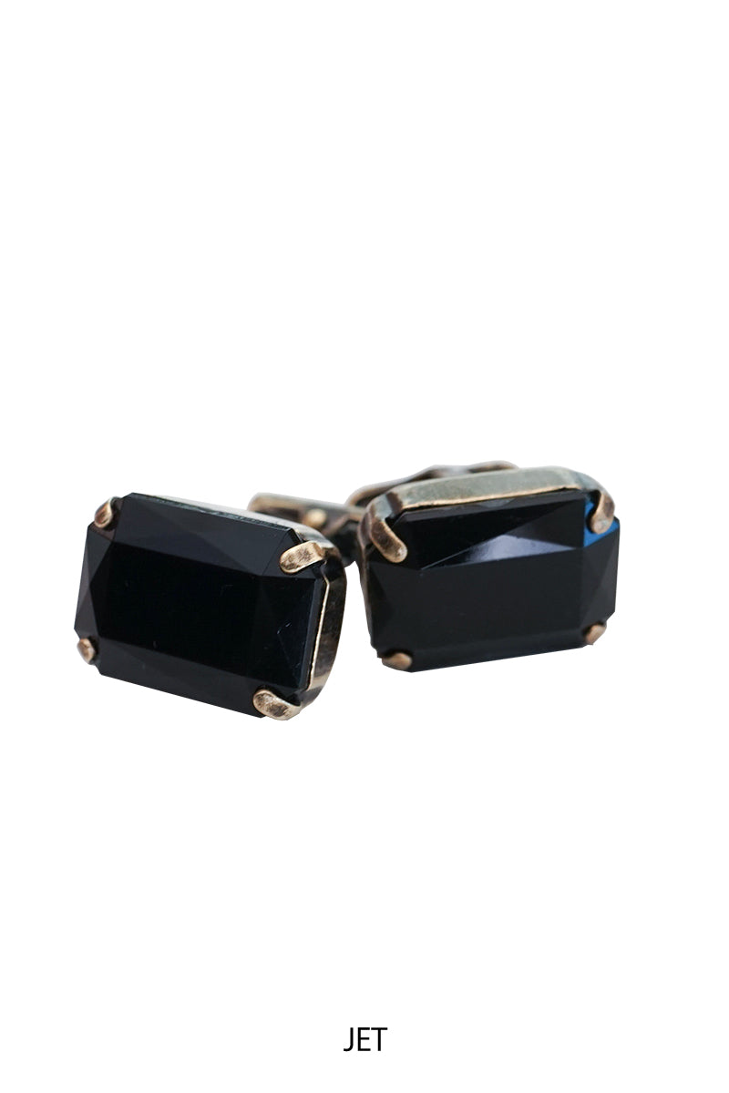 Rhinestone Cuff Links