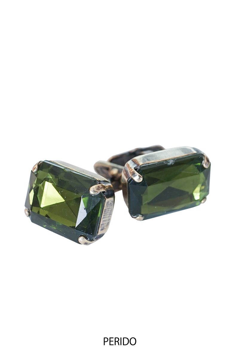 Rhinestone Cuff Links