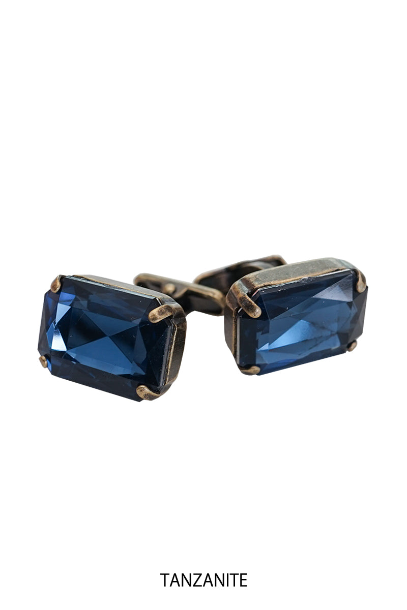 Rhinestone Cuff Links