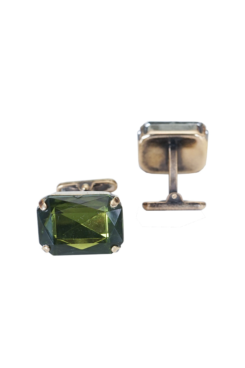 Rhinestone Cuff Links