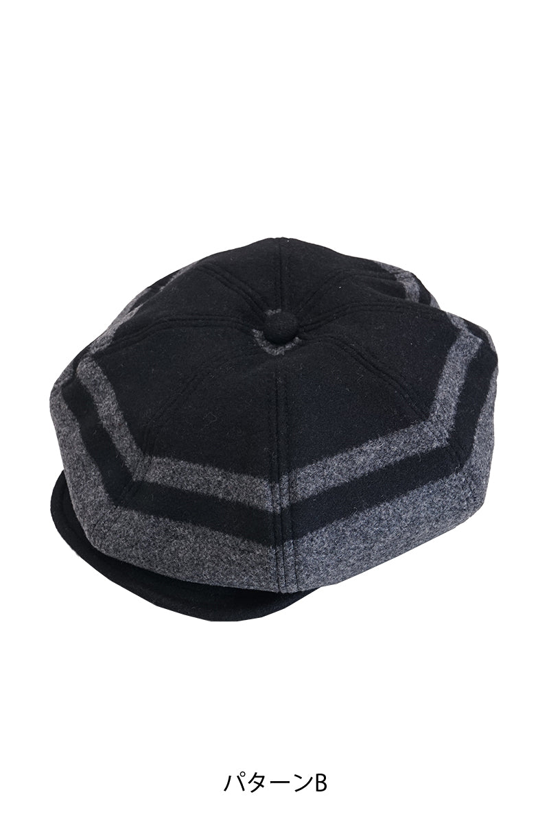 Wool Border Casquette