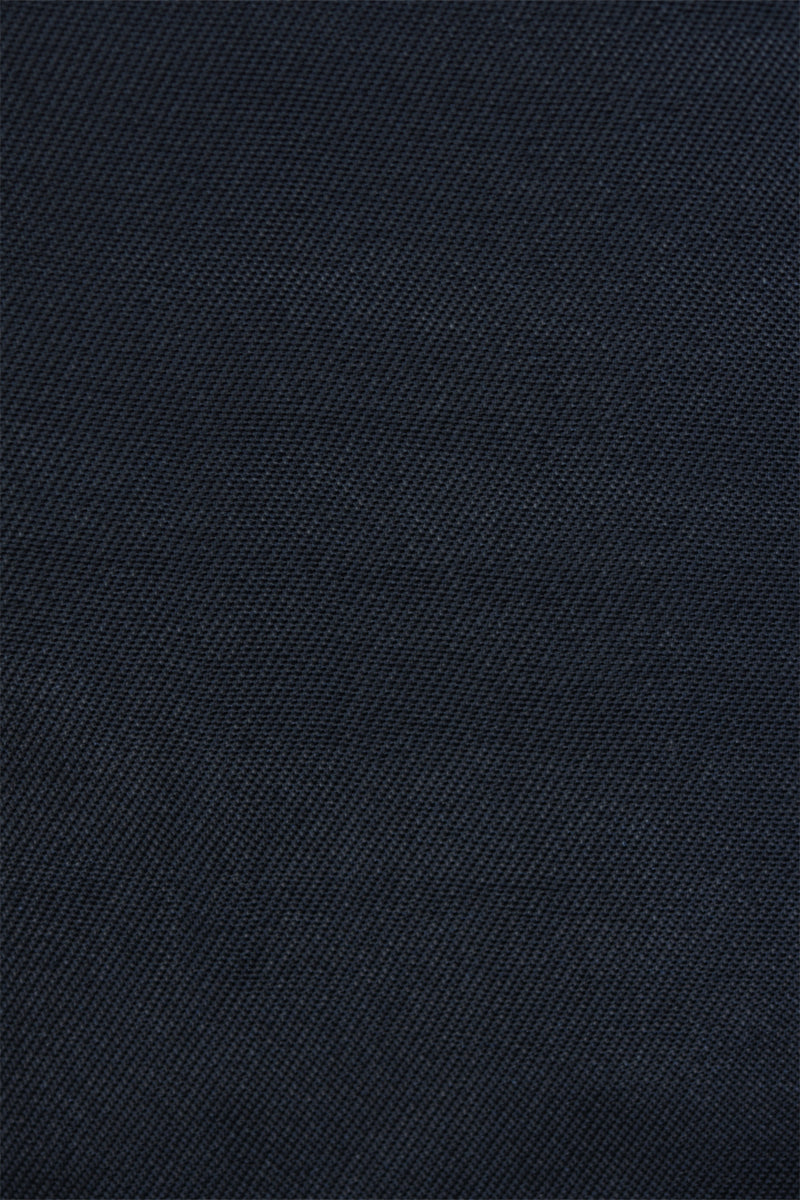 Pinstripe Black Suit