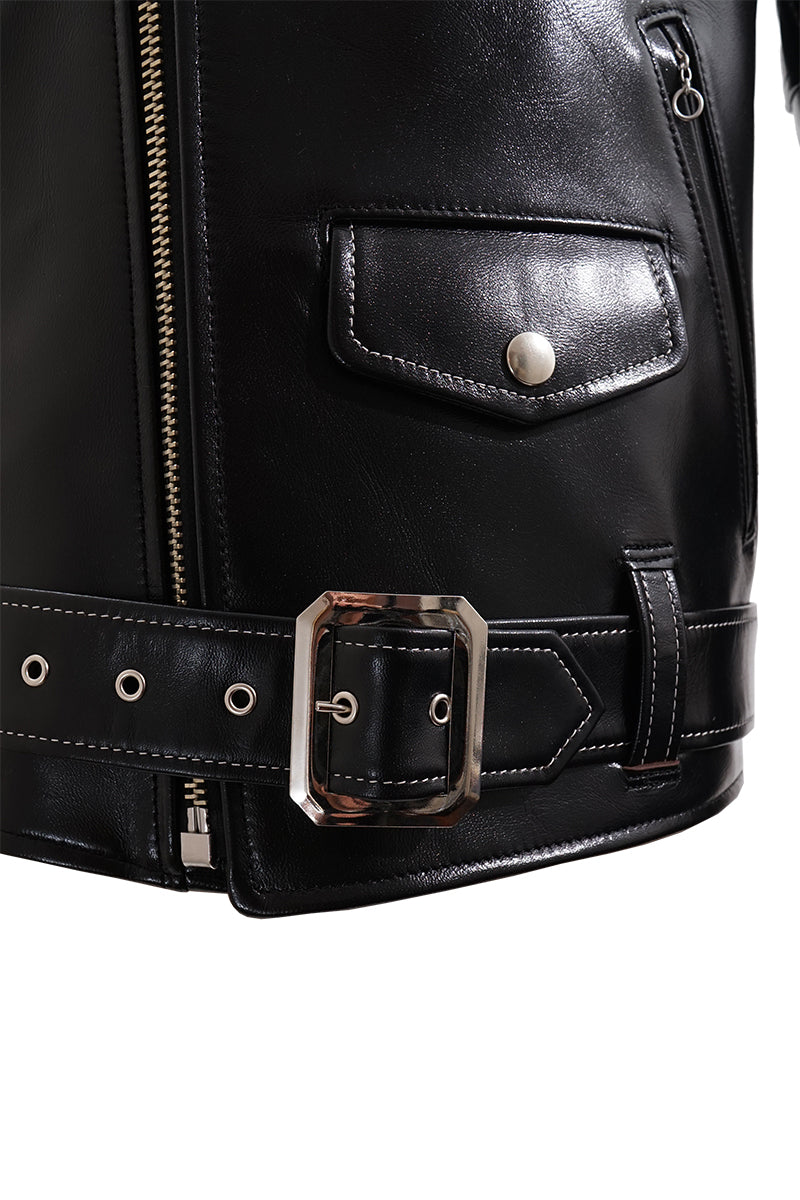 Horse Hide Motorcycle Jacket