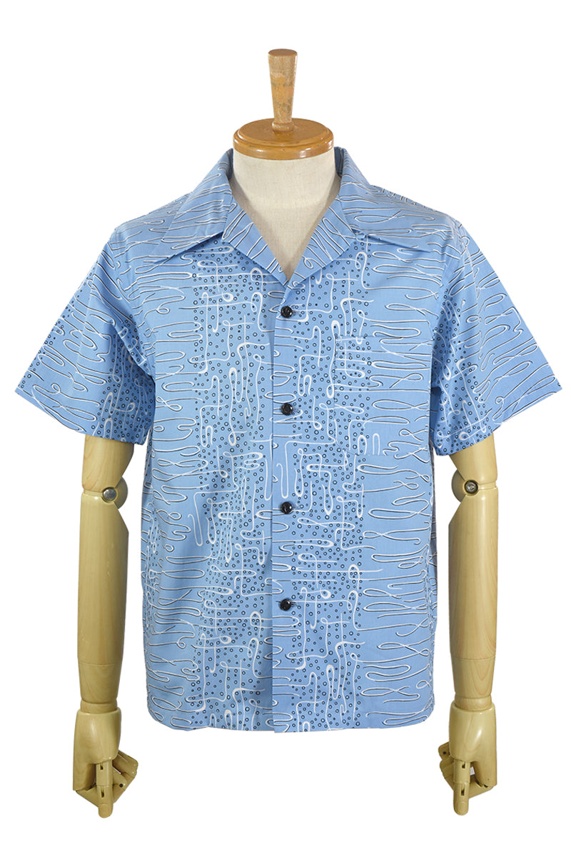 S/S Open Shirt “BUBBLE”