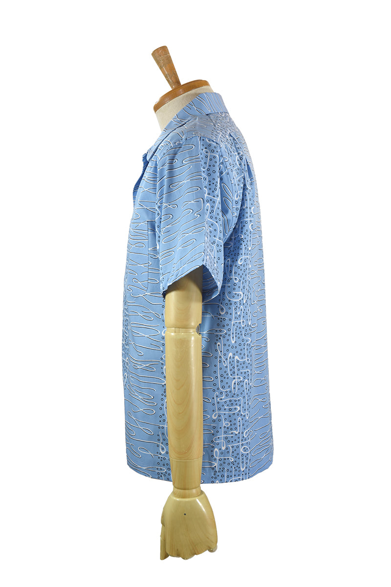S/S Open Shirt “BUBBLE”