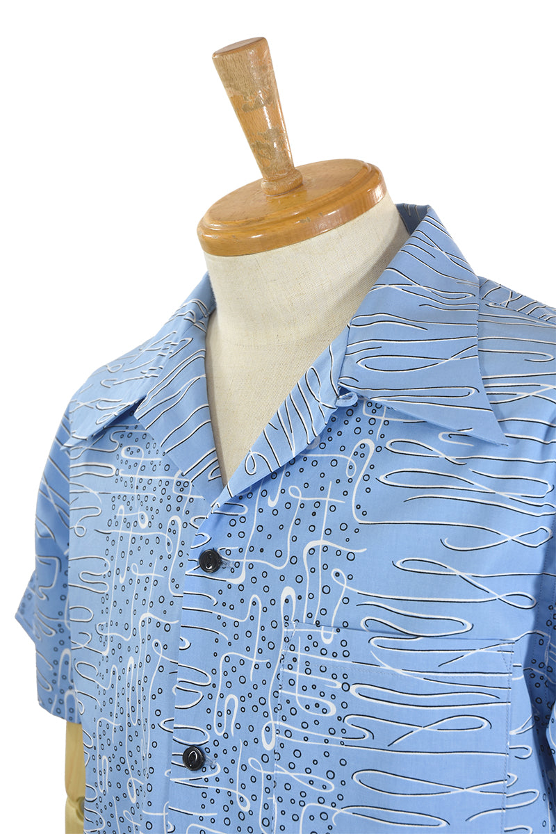S/S Open Shirt “BUBBLE”