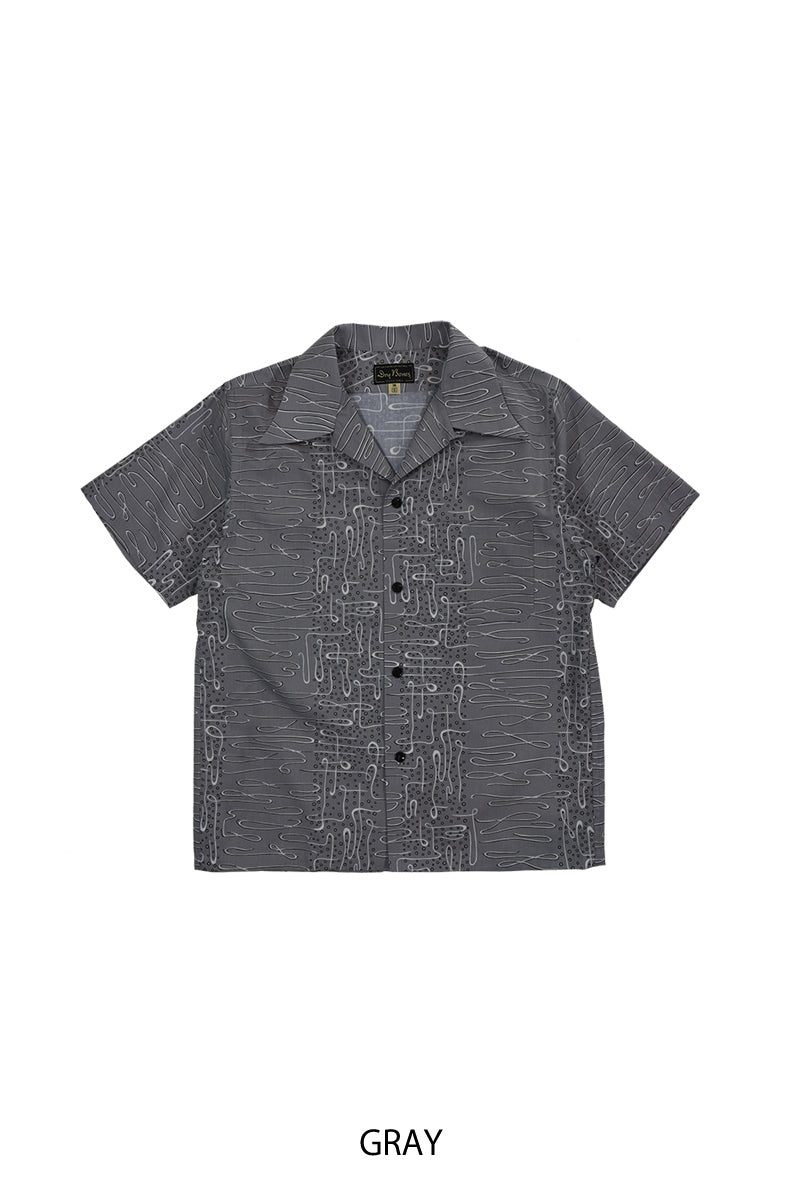 S/S Open Shirt “BUBBLE”