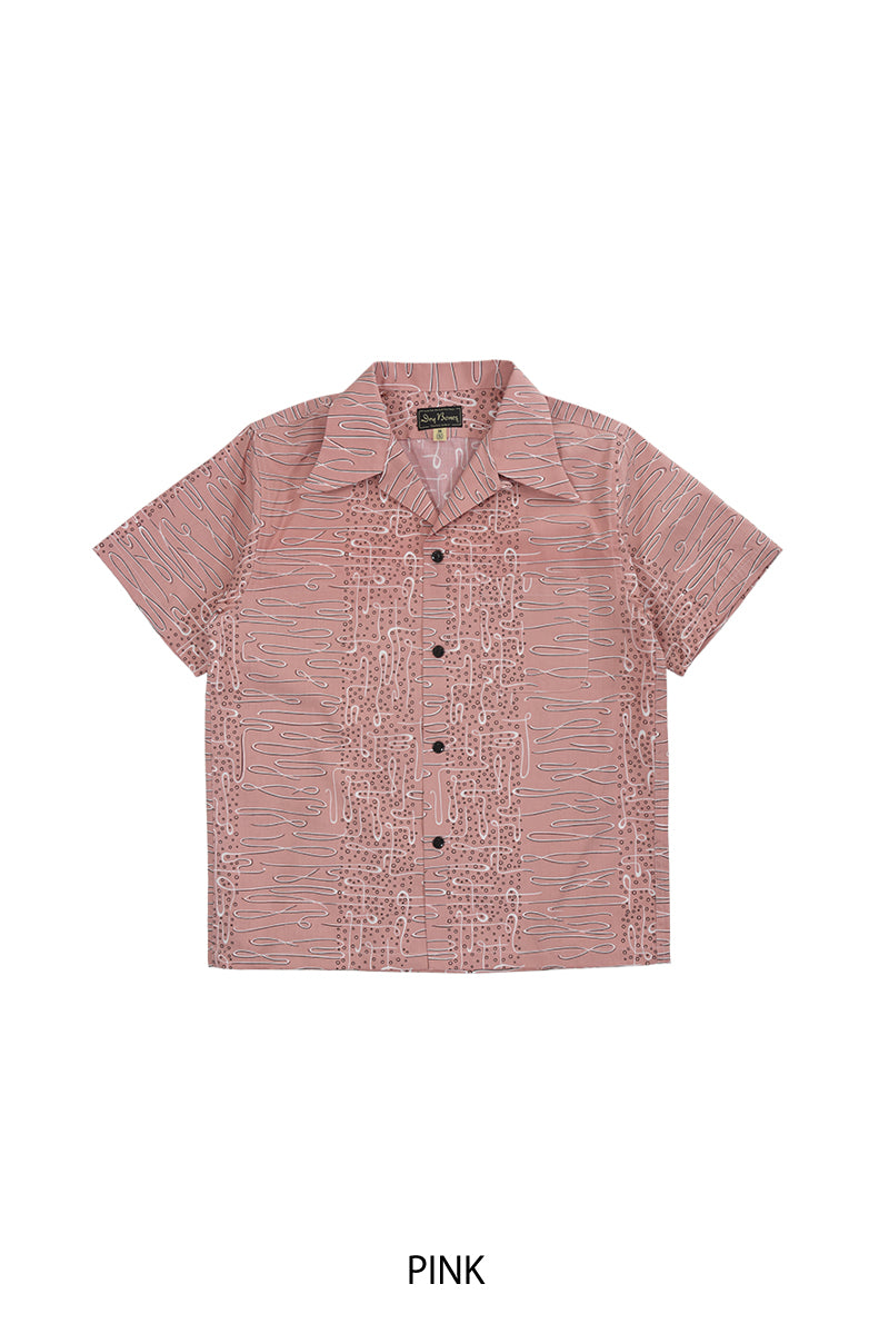 S/S Open Shirt “BUBBLE”