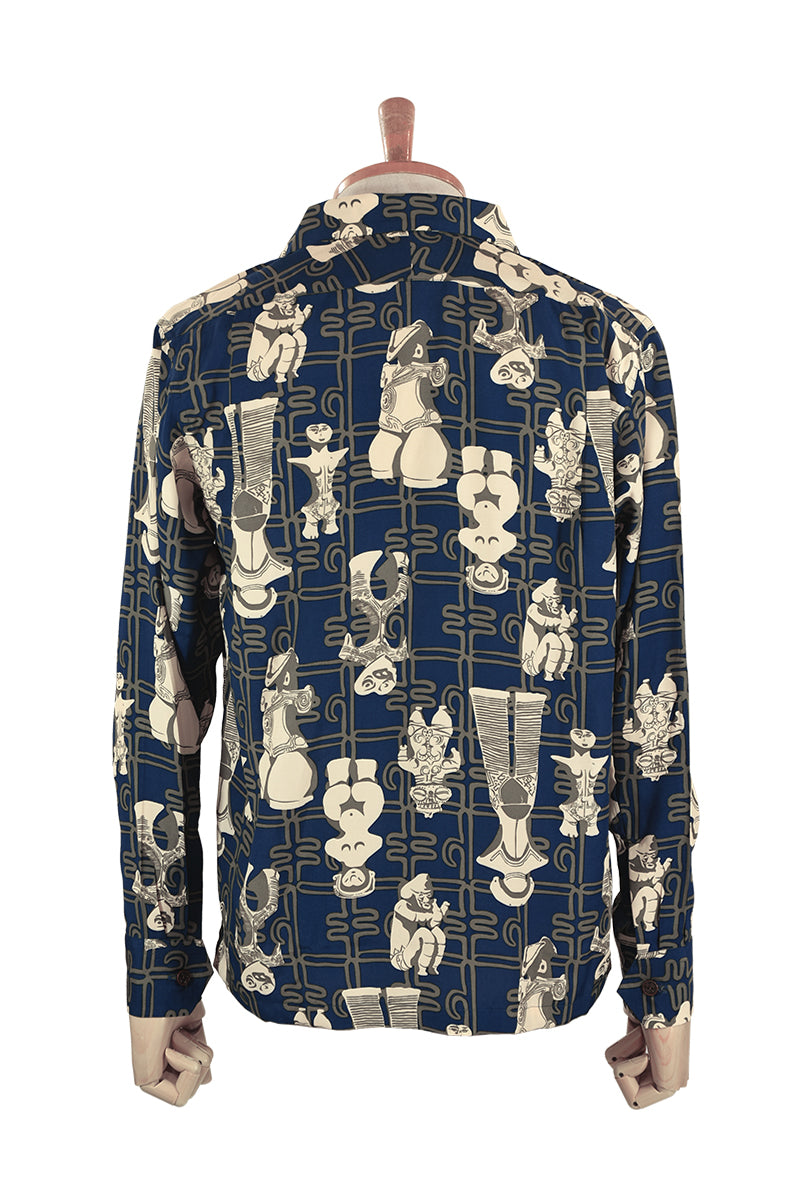 L/S Hawaiian Shirt "Dogu"