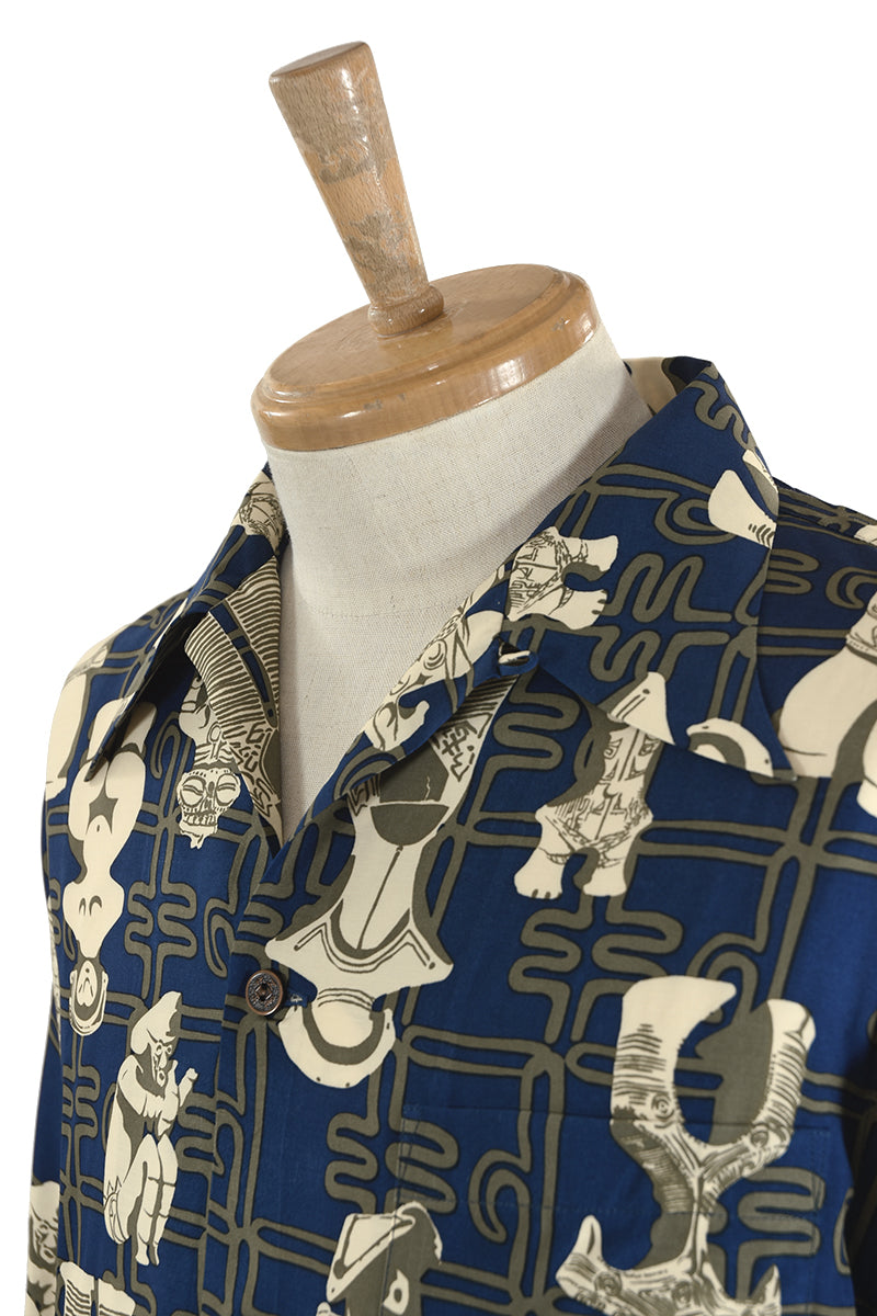 L/S Hawaiian Shirt "Dogu"