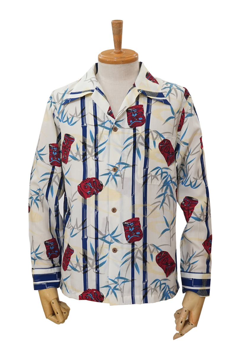 L/S Hawaiian Shirt “TAKE TIKI”