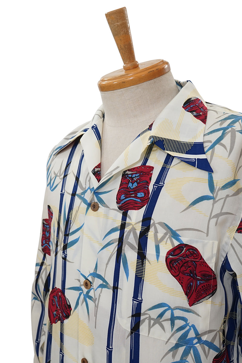 L/S Hawaiian Shirt “TAKE TIKI”