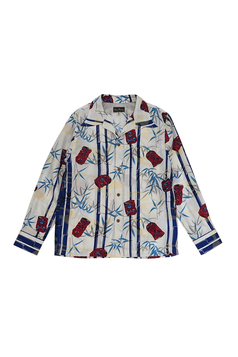L/S Hawaiian Shirt “TAKE TIKI”