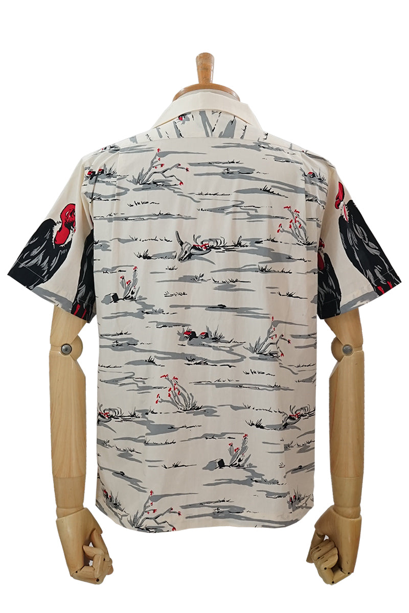 S/S Print Open Shirt “CONDOR”