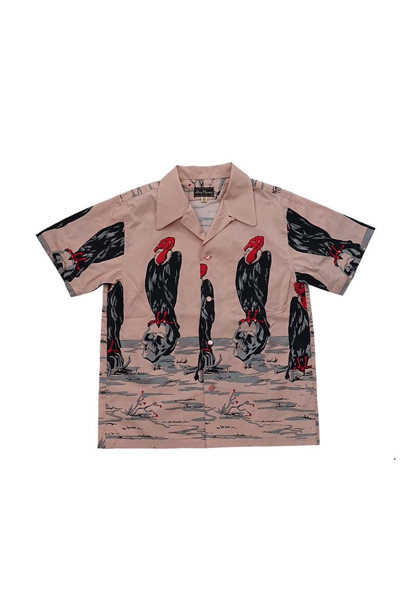 S/S Print Open Shirt “CONDOR”