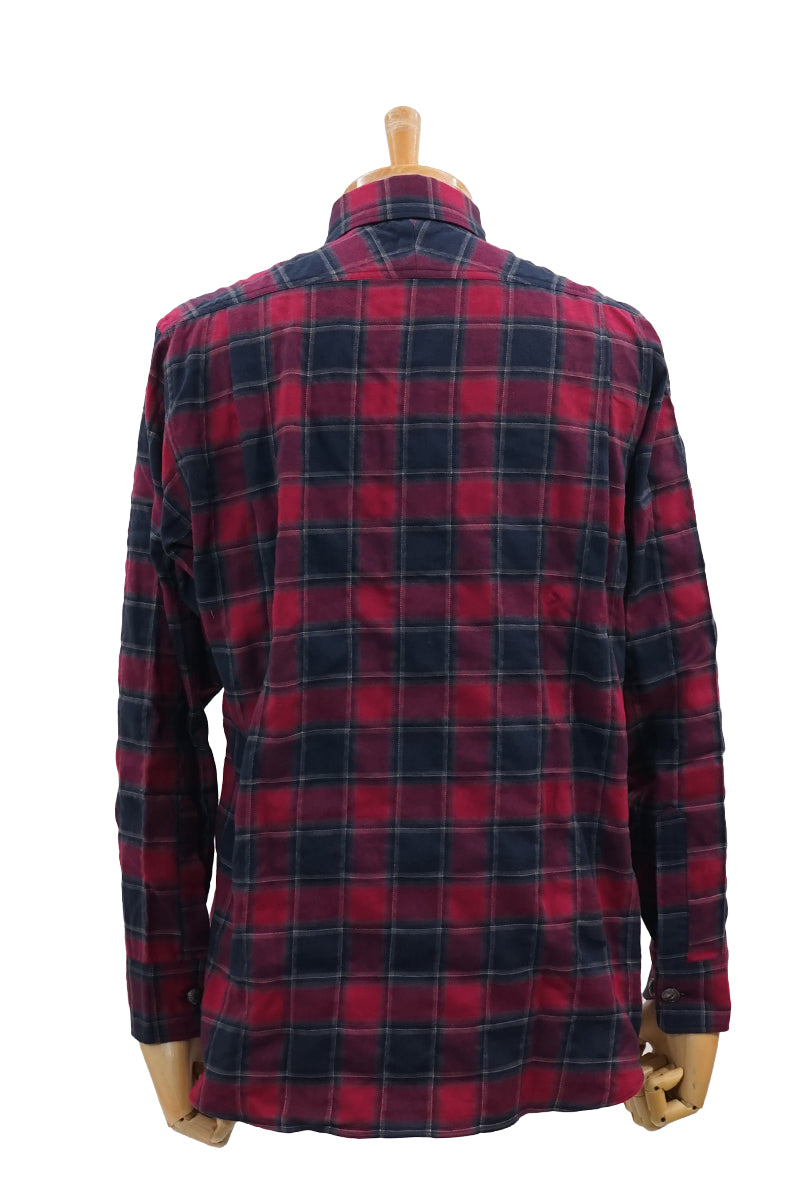 Ombre Check Work Shirt