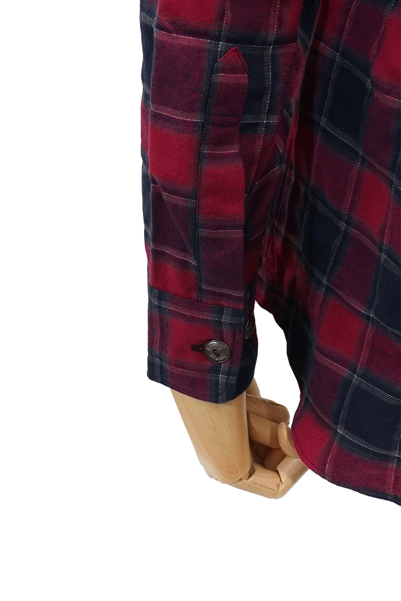 Ombre Check Work Shirt