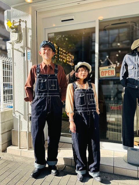 New color!! Denim Bib Over Alls