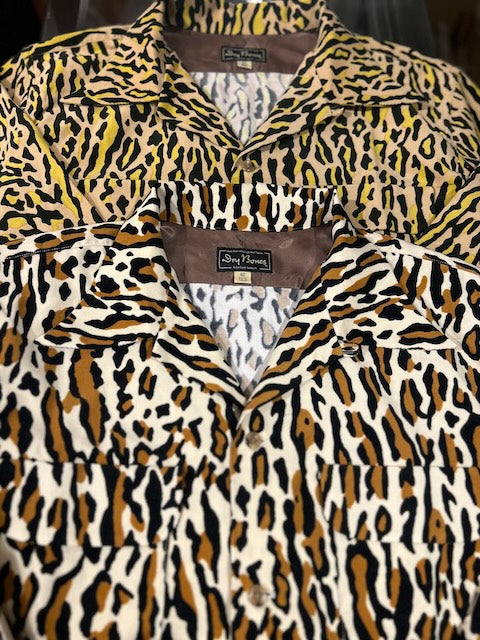 再入荷！Print 2 Flap Open Shirt “VINCENT’S LEO”