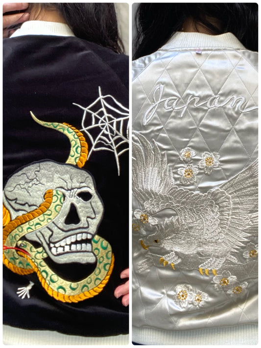 Embroidered Jacket “SKULL”