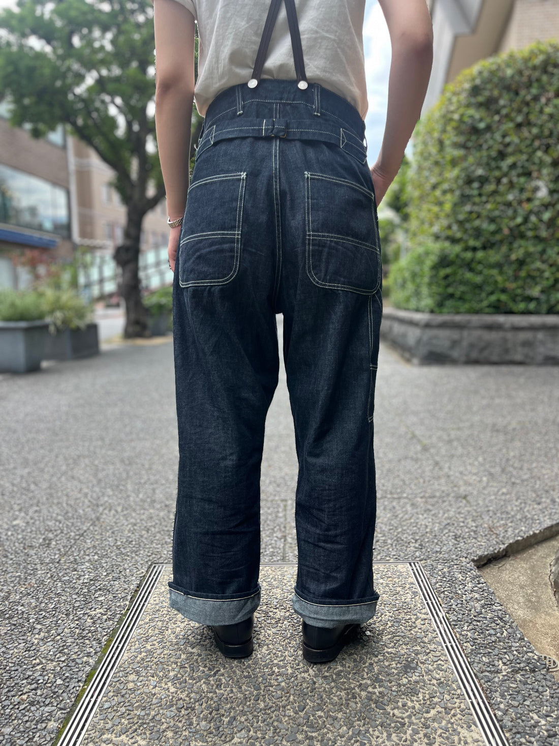 バイカーにもおすすめしたい！デニムペインターパンツ👖