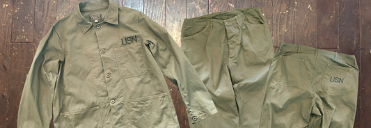 U.S.N.N-3 Type Utility Jacket＆Trousers