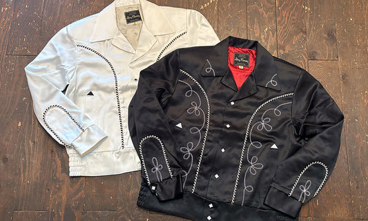 Western Style Satin Jacket