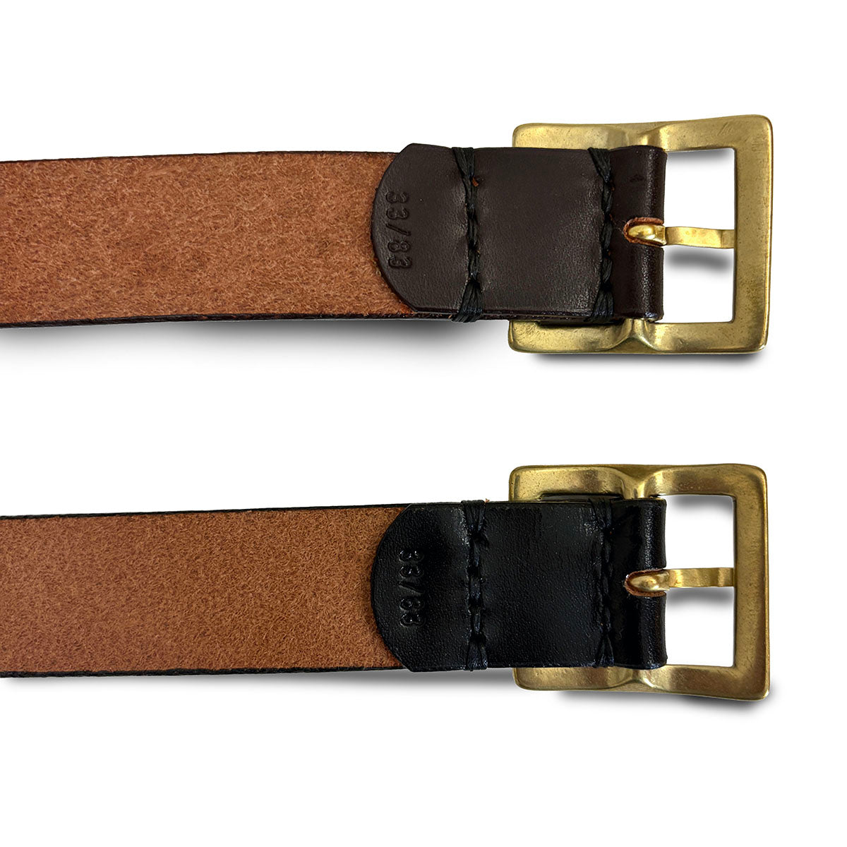1960年代OLD BROWN GARRISON BELTギャリソンベルト 1960s Vintage Leather Garrison Belt / ヴィンテージ ギャリソン