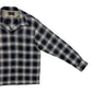 Ombre Check Open Shirt