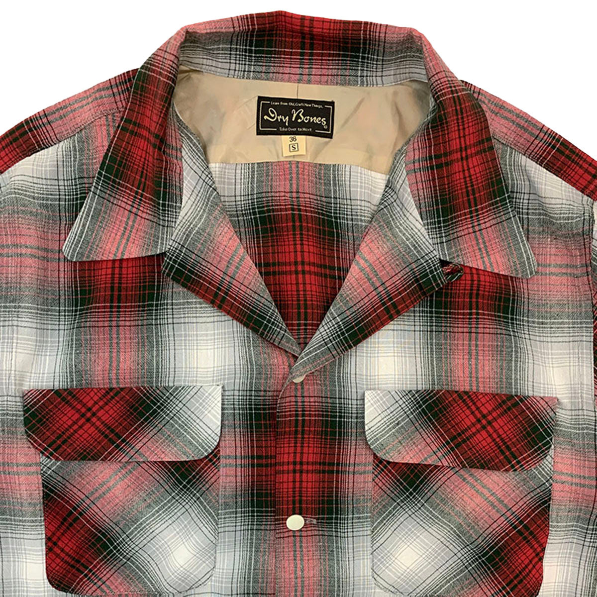 Ombre Check 2 Flap Open Shirt – Dry Bones Online Shop