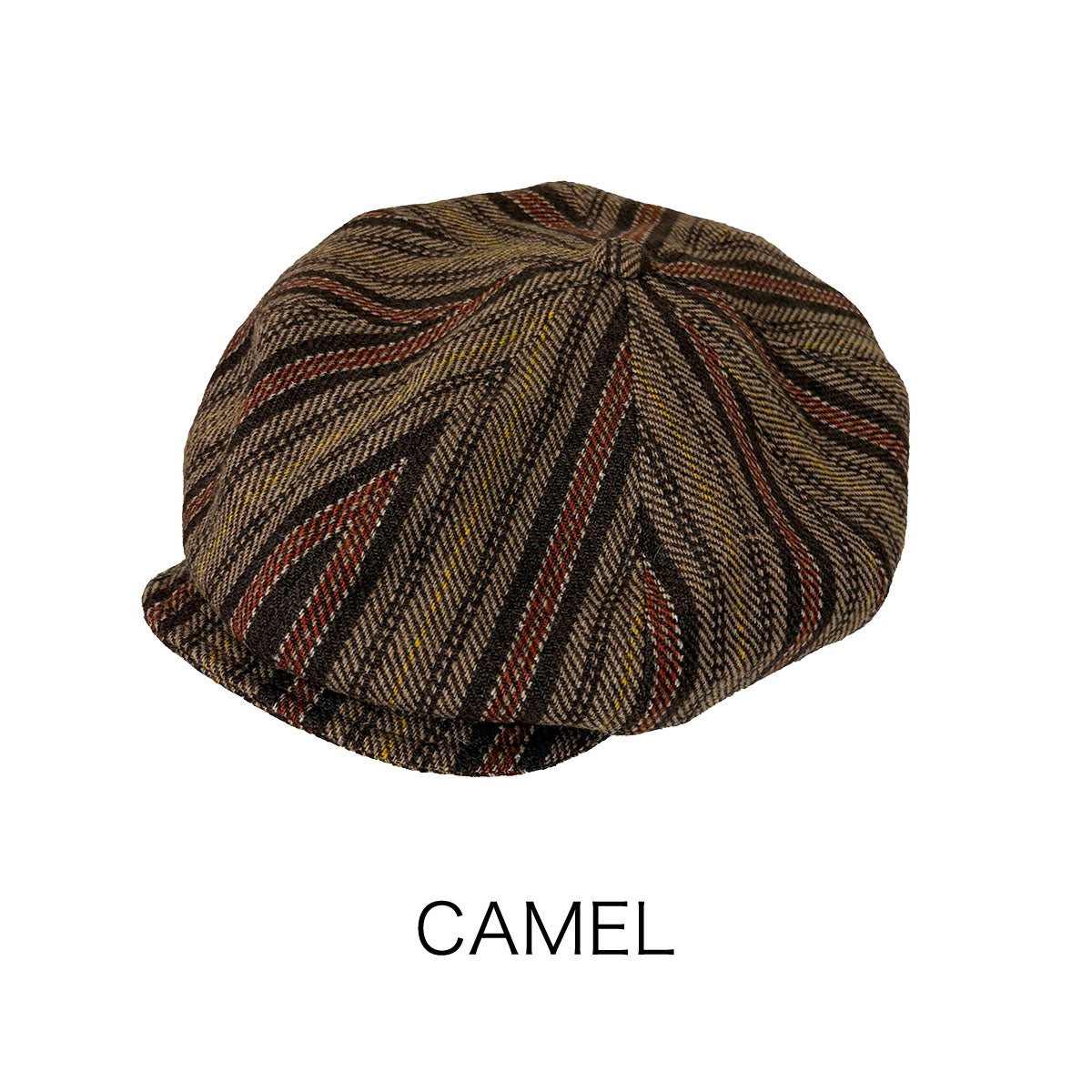 Wool Stripe Casquette