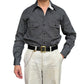 Black Dungaree Work Shirt