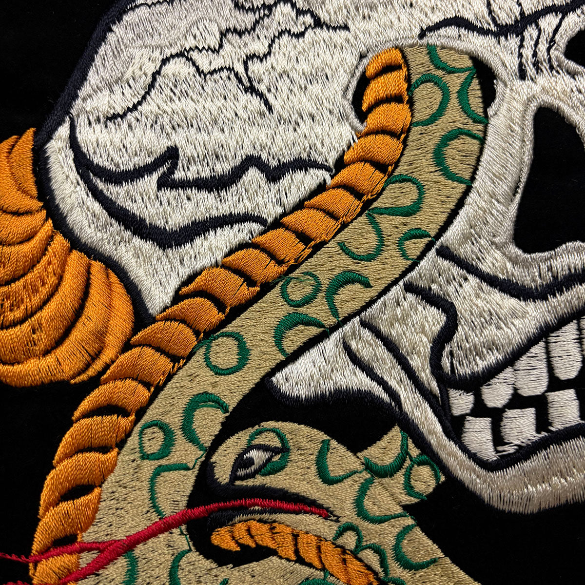 Embroidered Jacket “SKULL”