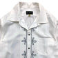 Waiting for production to increase: Embroidered Open Shirt “WESTERN”