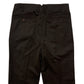 Wool Satin Two Tuck Trousers