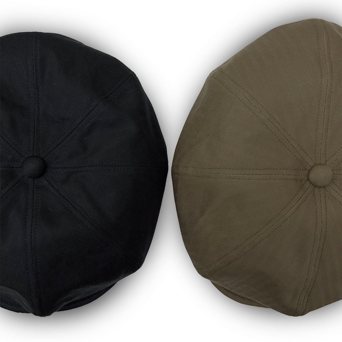 Cotton Herringbone Casquette