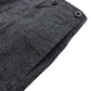 High Back Black Chambray Work Trousers 