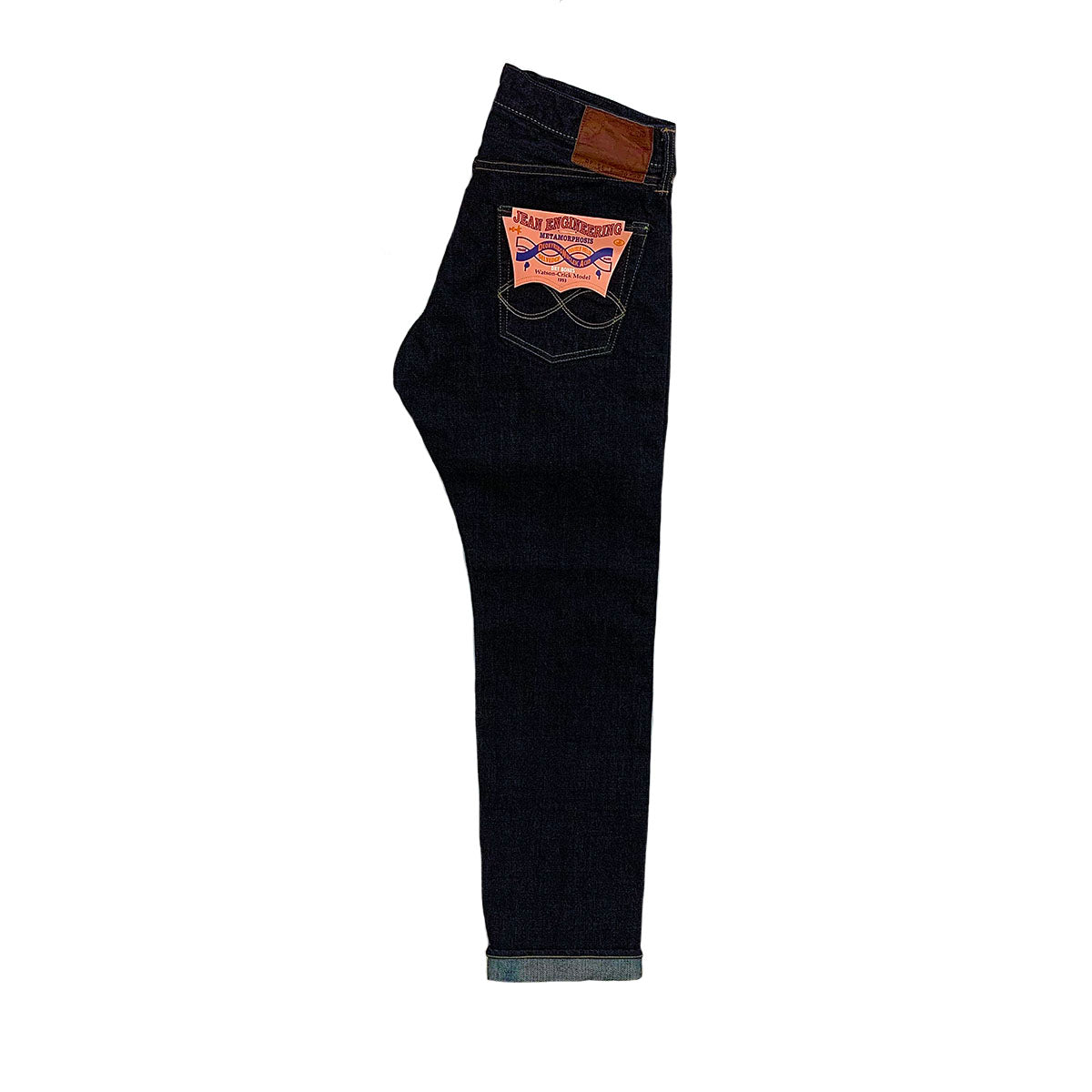 Jean Engineering Denim Pants 