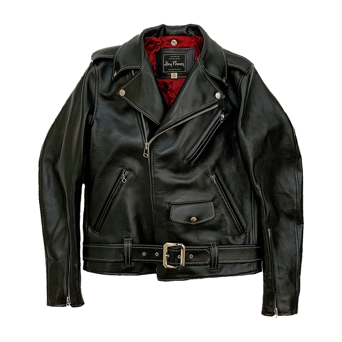 Horse Hide Motorcycle Jacket
