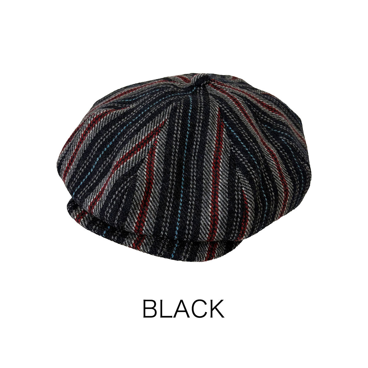 Wool Stripe Casquette