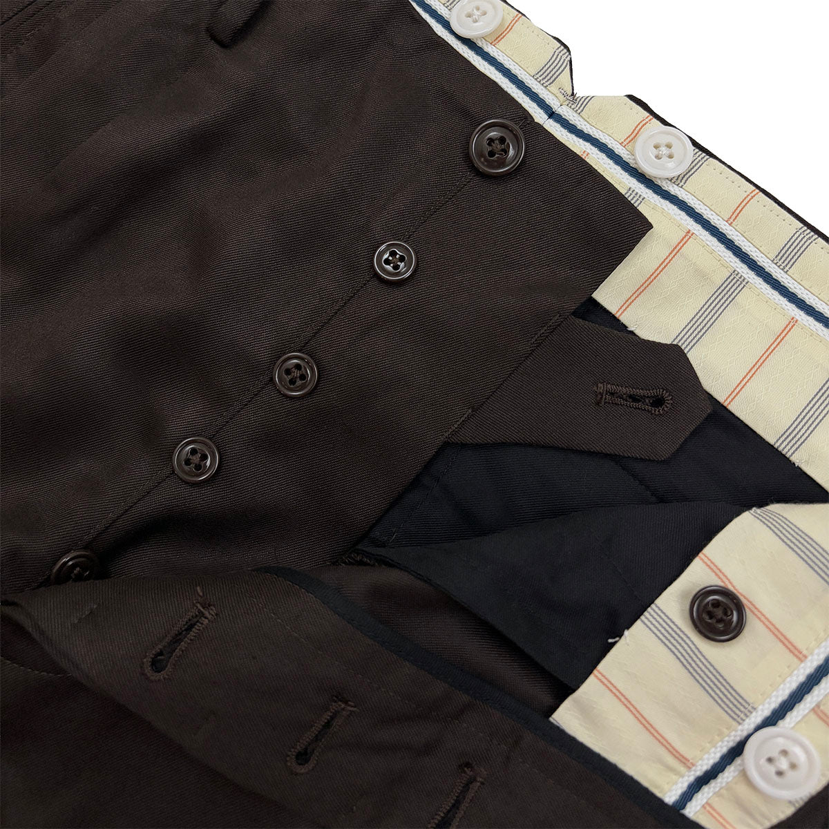 Rayon Gabadine Two Tuck Trousers