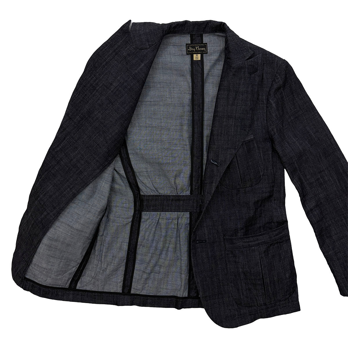 Denim Peaked lapel Jacket