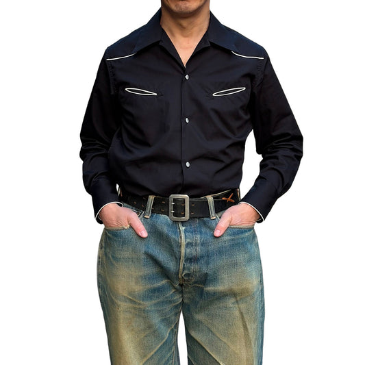 Cotton Broad Western Open Shirt