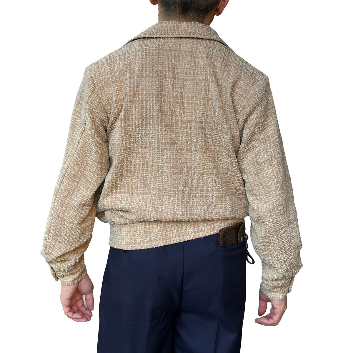 Gold Glitter 2flap Sport Jacket