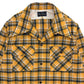 Cotton Viyella 2 Flap Work Open Shirt