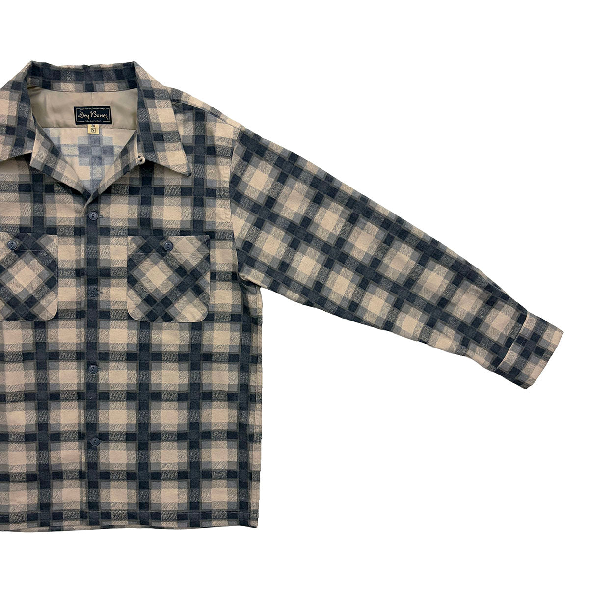 Cotton Print Open Shirt