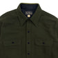 Solid Flannel Work Shirt